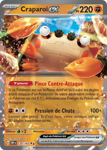 Craparoi-ex 120/197 - Flammes Obsidiennes