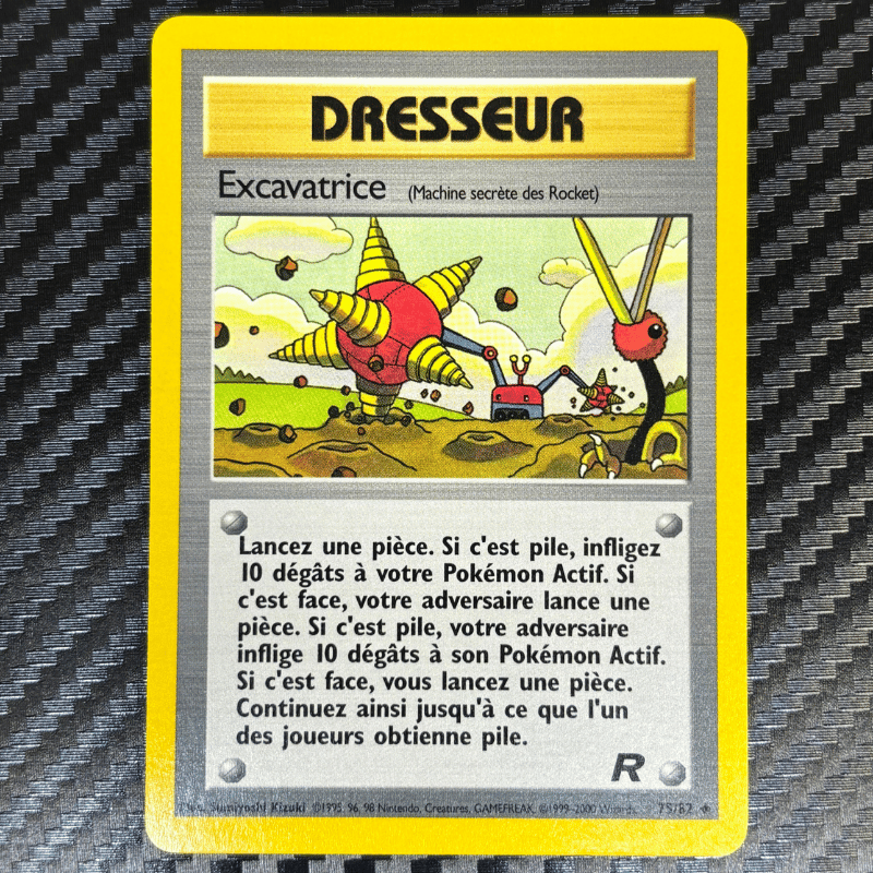 Excavatrice (Machine secr?.. 75/82 - Team Rocket - NM
