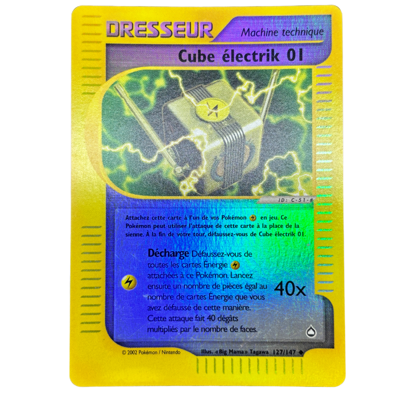 Cube Électrik 01 127/147 ( reverse ) - Aquapolis - NM