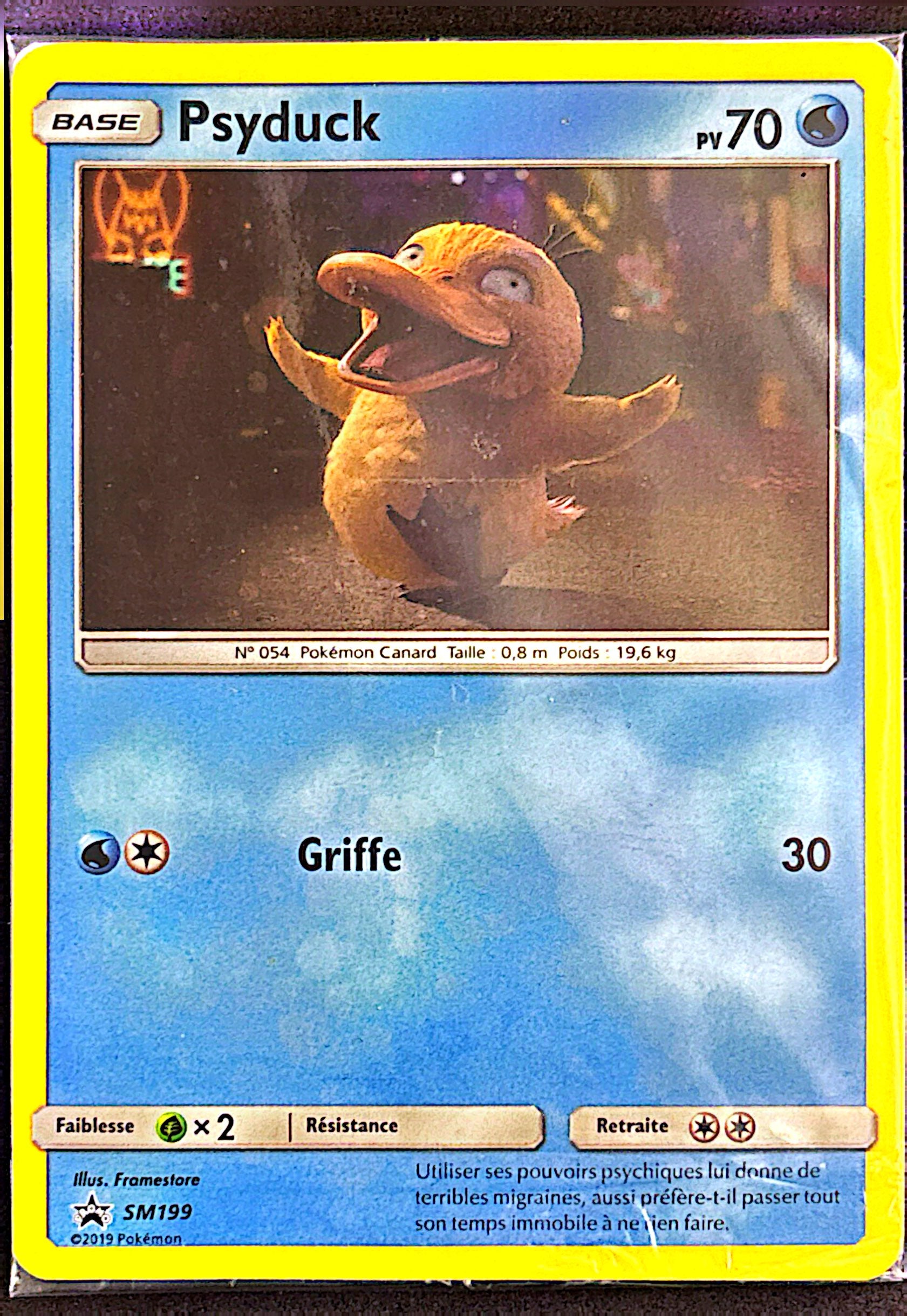 Psyduck SM199 promo black star
