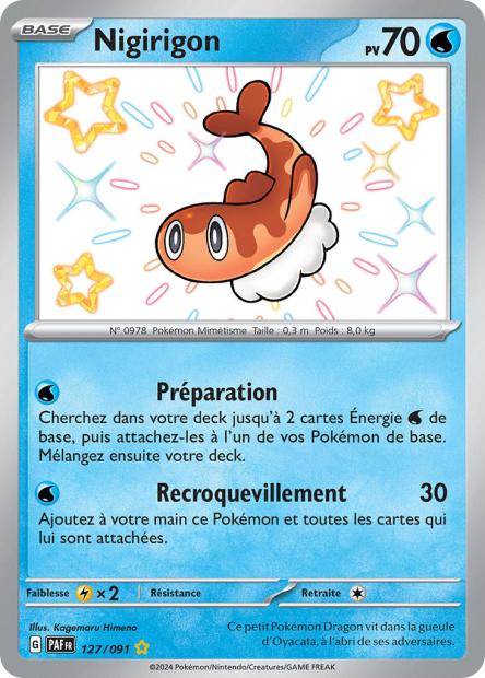 Nigirigon 127/091 - Destinées de Paldea