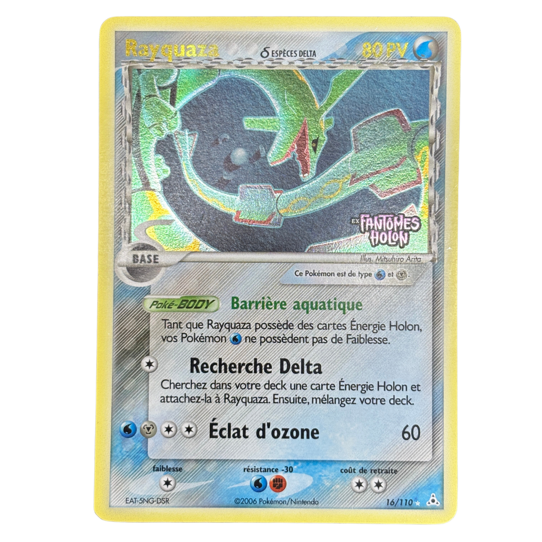 Rayquaza 16/110  Fantômes Holon  - EXC+
