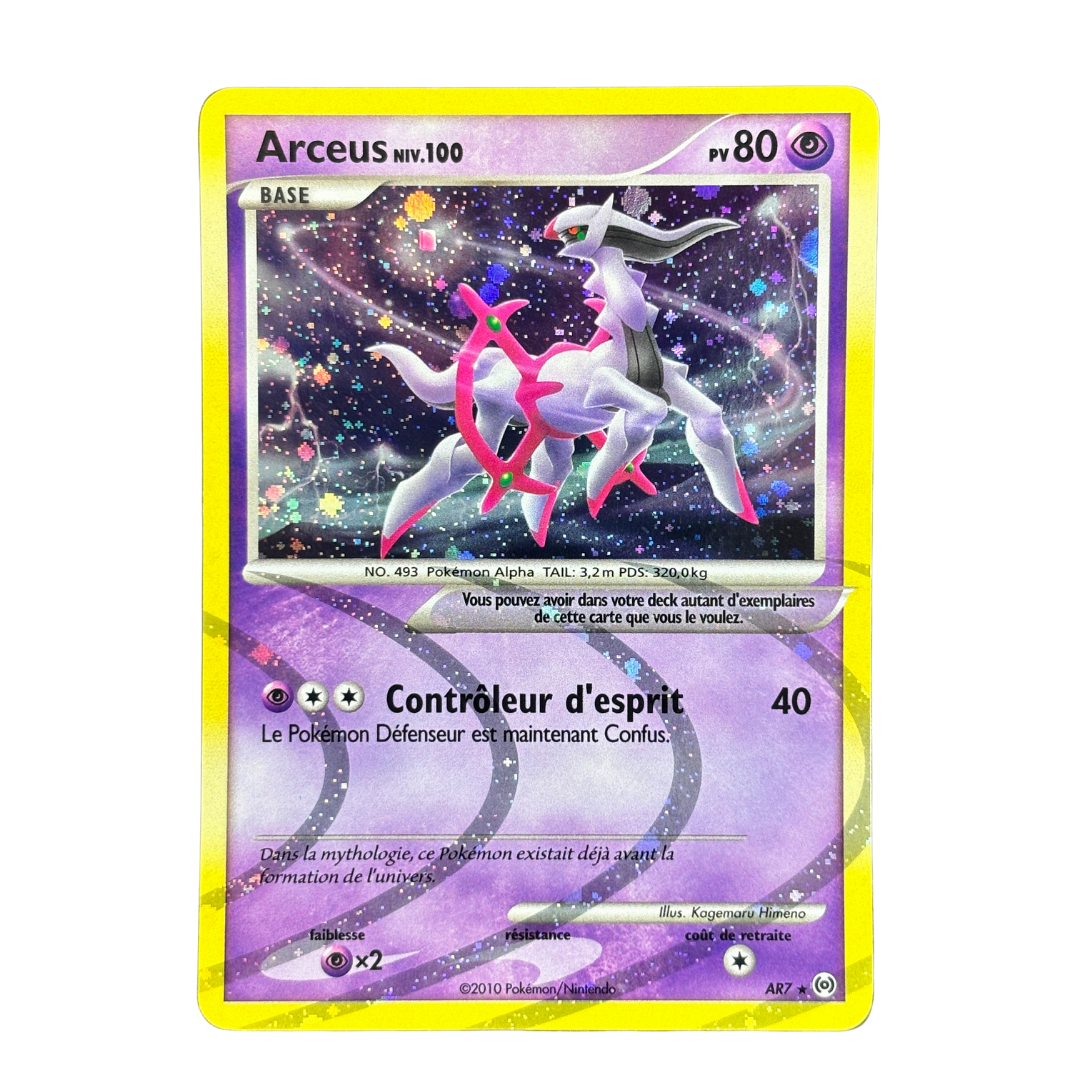 Arceus AR7 Platinum Arceus – EXC+