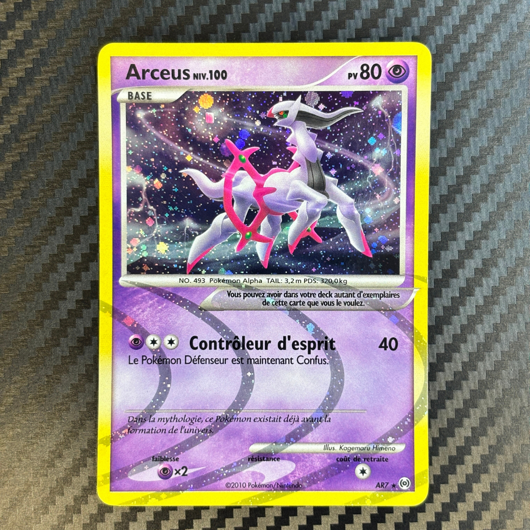 Arceus AR7 Platinum Arceus – EXC+