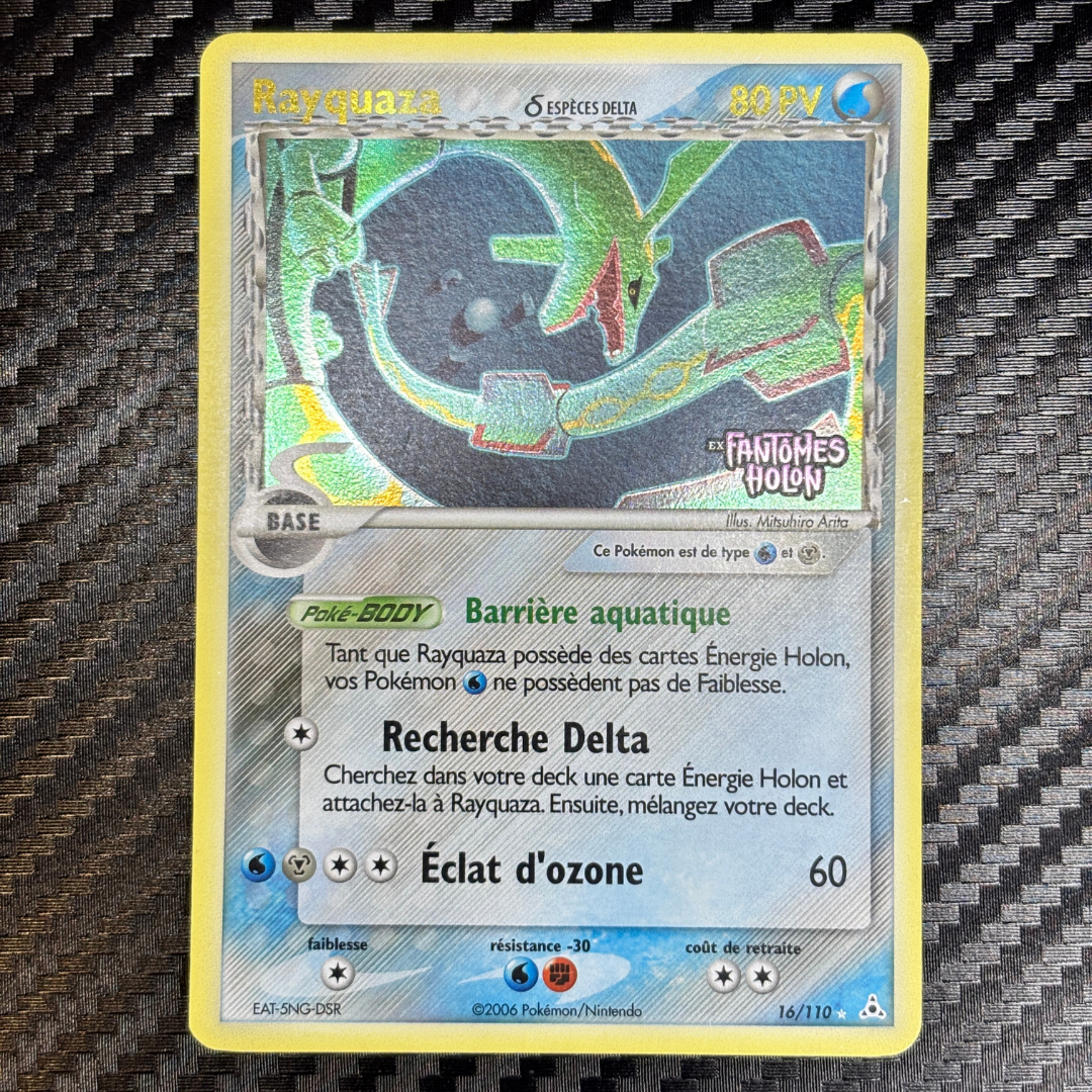 Rayquaza 16/110  Fantômes Holon  - EXC+