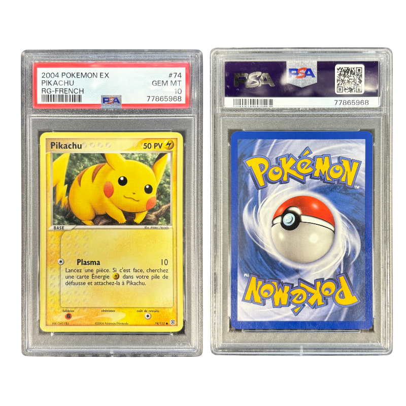 Pikachu 74/112 PSA 10