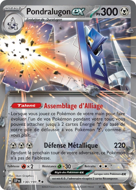Pondralugon ex 130/191 - Étincelles Déferlantes