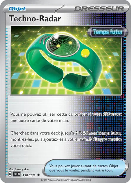 Techno-radar 130/131 Evolution prismatique – Pokeball