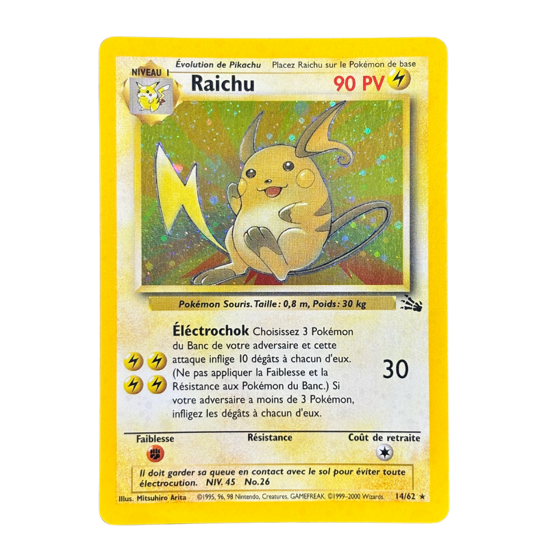 Raichu 14/62 Fossile – NM