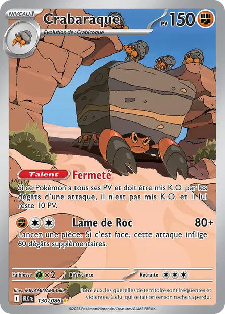 Crabaraque 130/086  - Foudre Noire