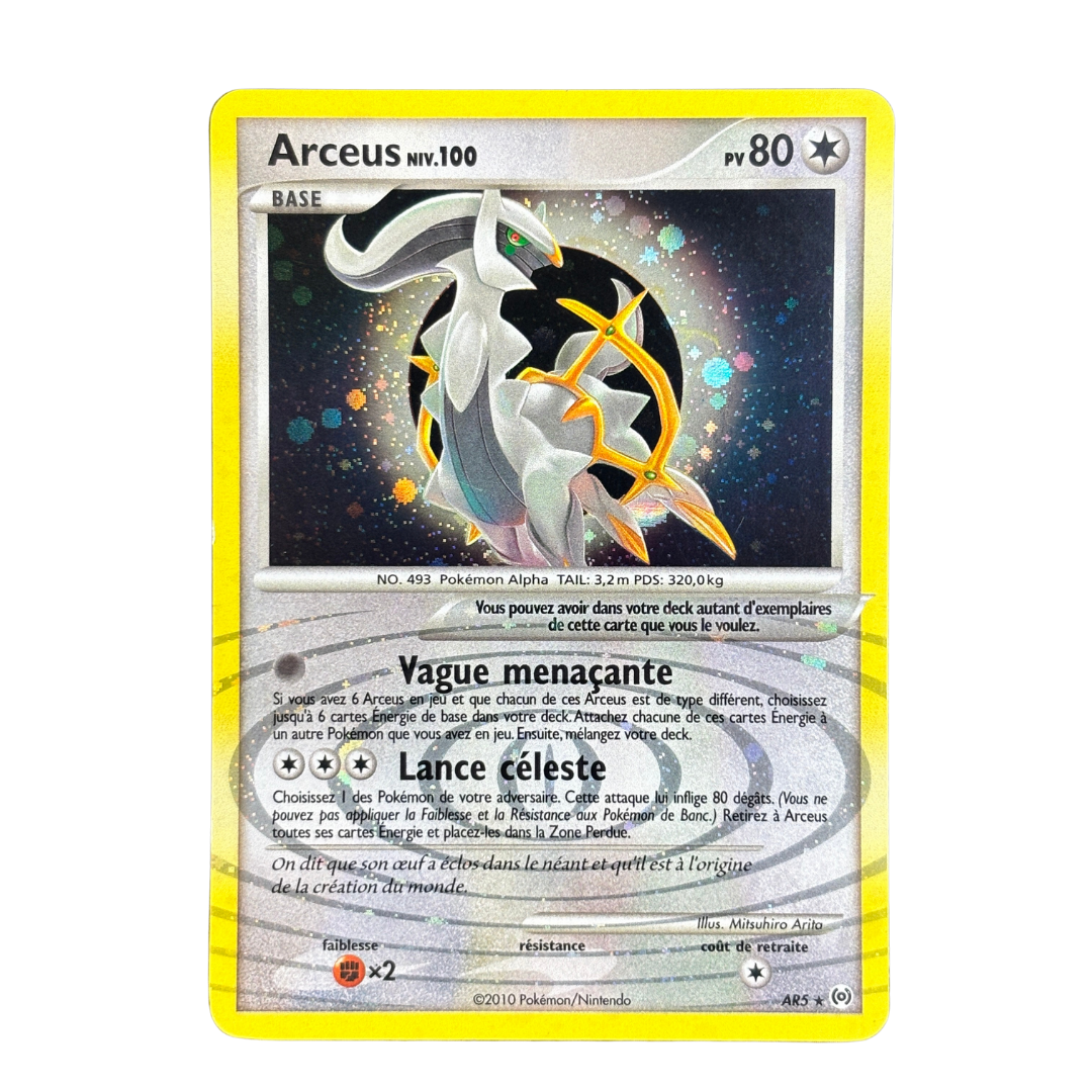 Arceus AR5 Platium Arceus – EXC+