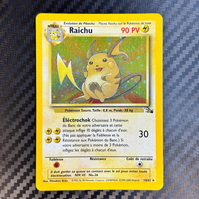 Raichu 14/62 Fossile – NM