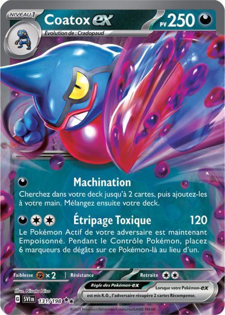 Coatox-ex 131/198 - Écarlate et Violet