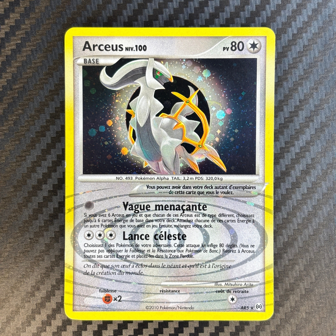 Arceus AR5 Platium Arceus – EXC+