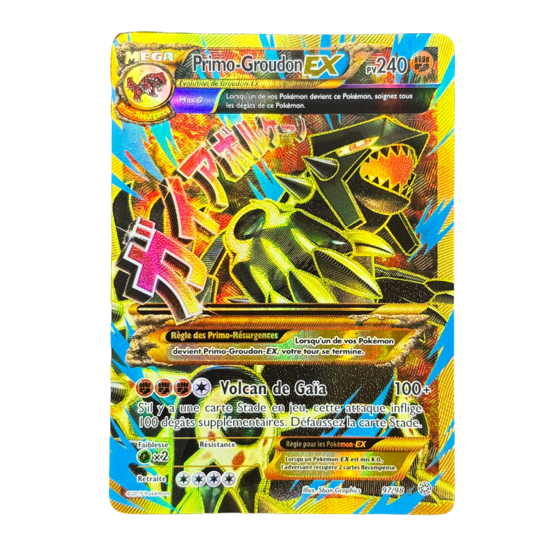 Primo-Groudon EX 97/98 - Origines Antiques - NM