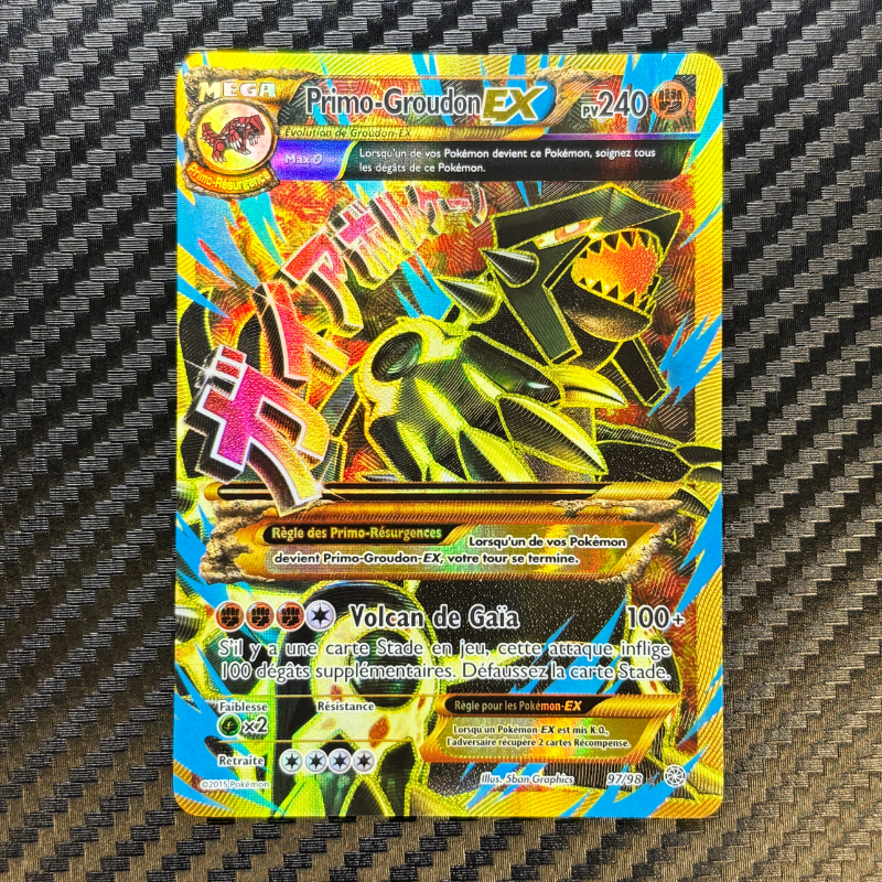Primo-Groudon EX 97/98 - Origines Antiques - NM
