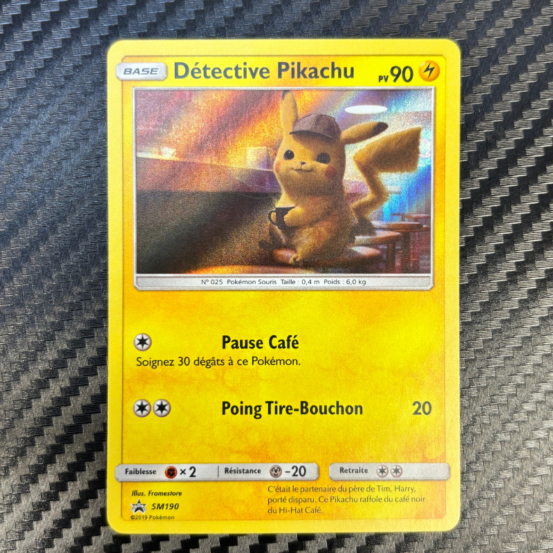 Détective Pikachu SM190 - MINT