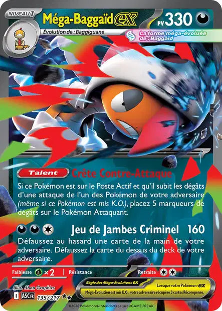Méga-Baggaïd ex 135/217 Héros Transcendants