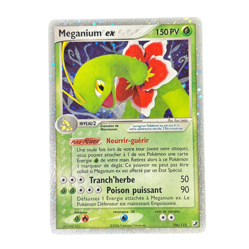 Meganium EX 106/115 - Forces cachées EXC+
