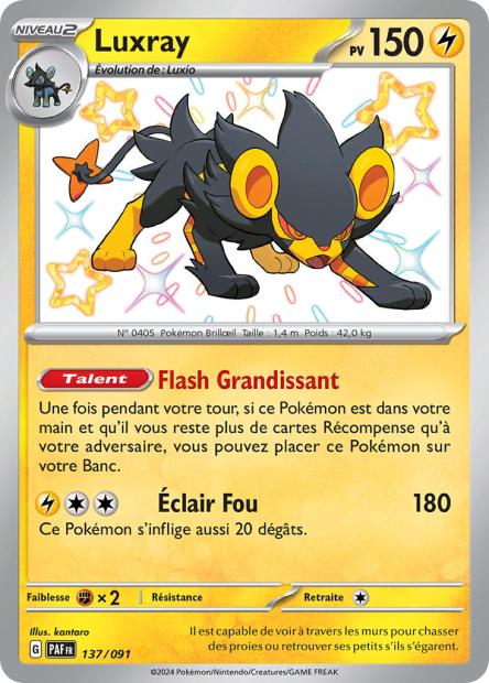 Luxray 137/091 - Destinées de Paldea