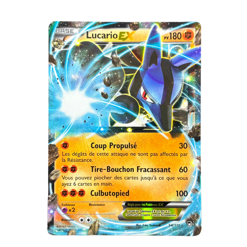 Lucario EX 54/111 - Poings Furieux - NM
