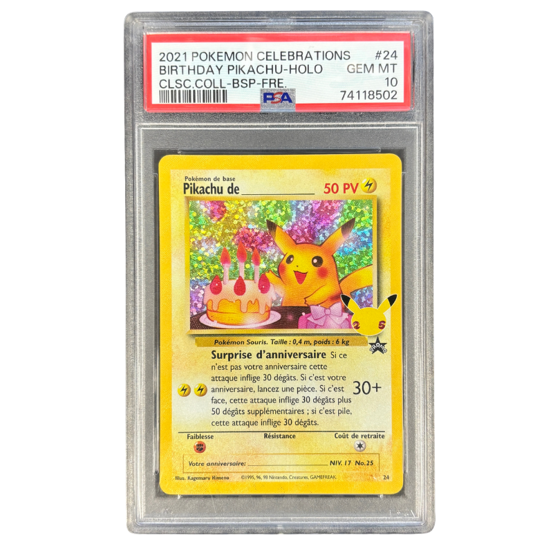 Pikachu de promo 24 – PSA 10