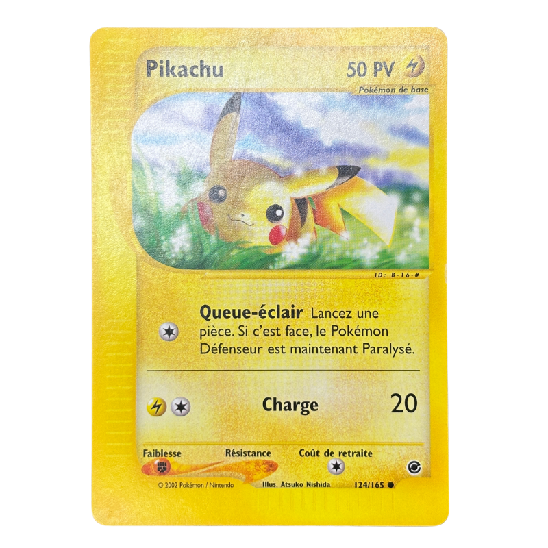 Pikachu 124/165 - Expédition - EXC