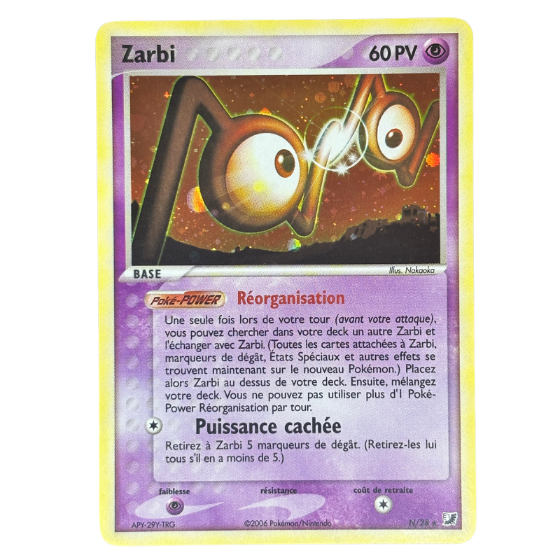 Zarbi N/28 - Forces Cachées - NM