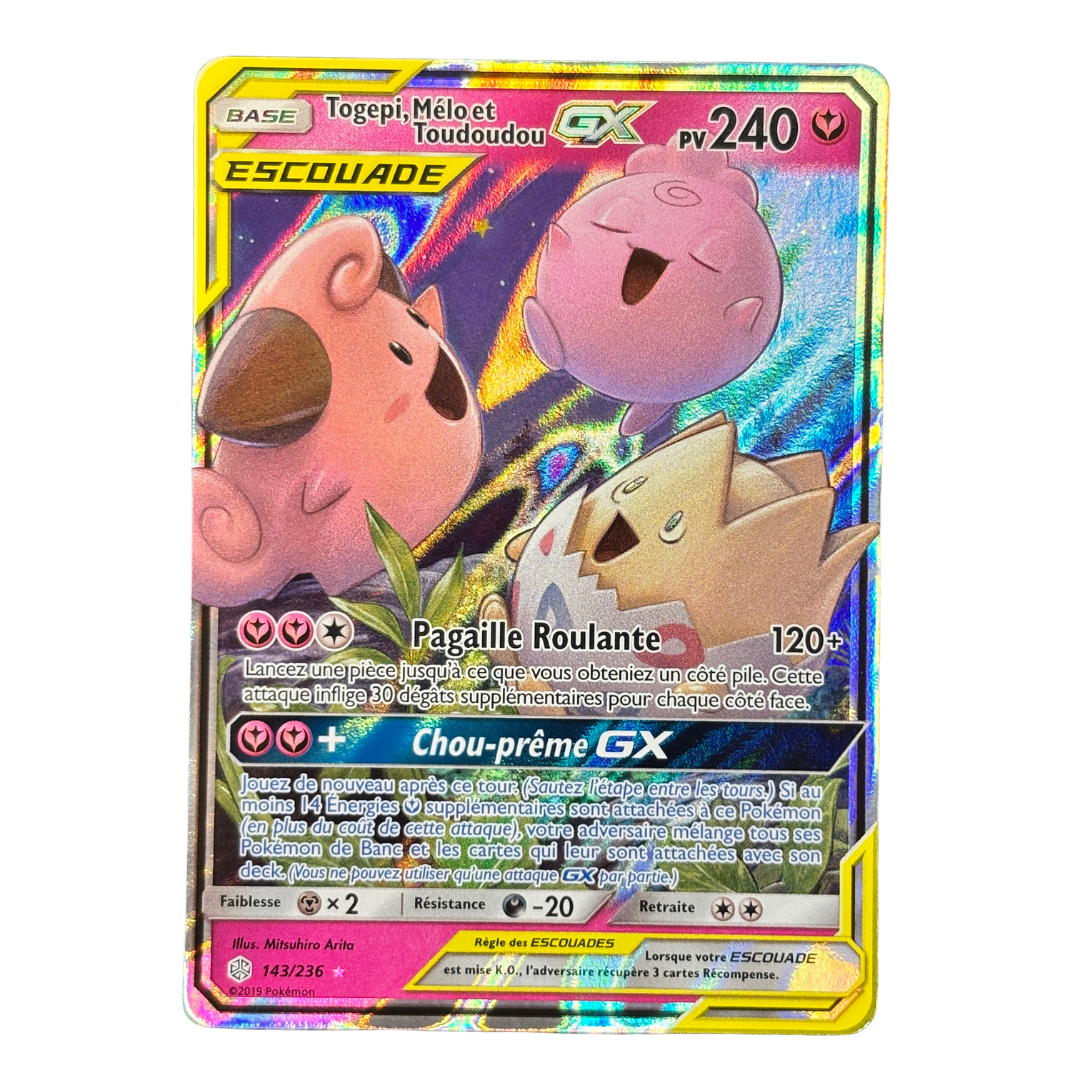 Togepi, Melo et Toudoudou 142/236 Eclipse cosmique - MINT