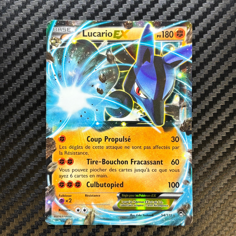 Lucario EX 54/111 - Poings Furieux - NM