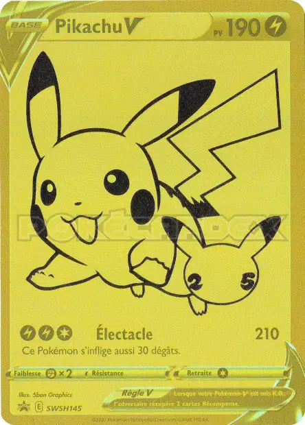 Pikachu-V SWSH145 - Promo SWSH