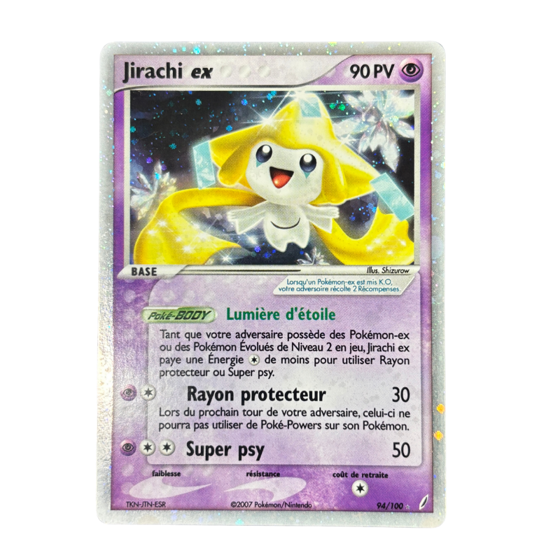 Jirachi EX 94/100 - Gardiens de cristal NM