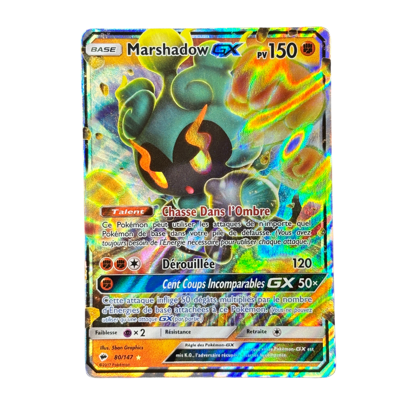 Marshadow GX 80/147 - Ombres Ardentes -MINT