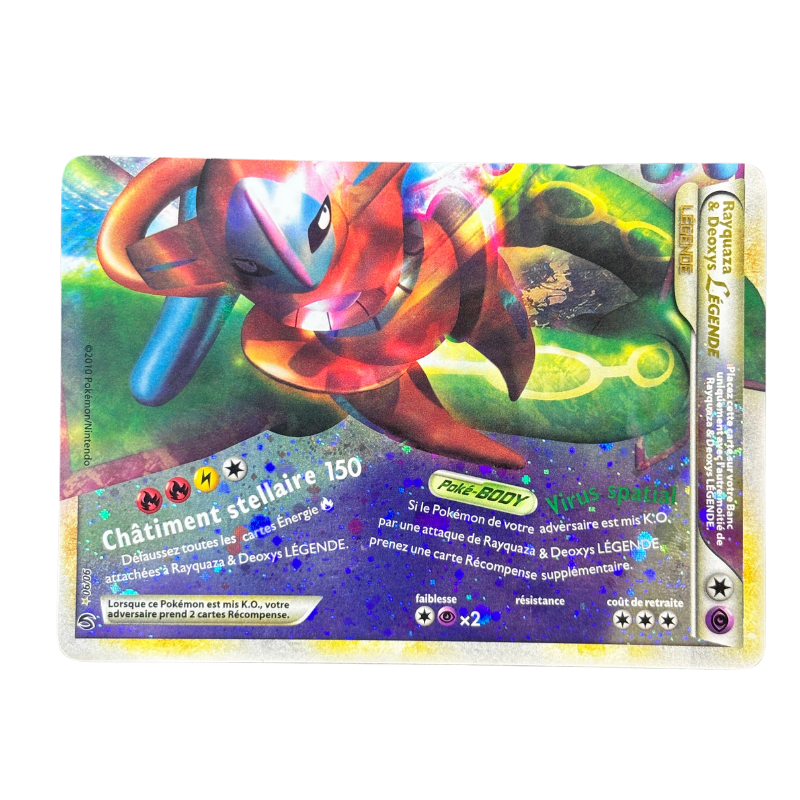 Rayquaza et Deoxys 90/90 – Indomptable - EXC+