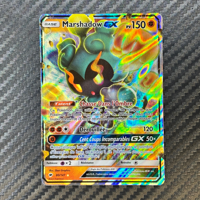 Marshadow GX 80/147 - Ombres Ardentes -MINT