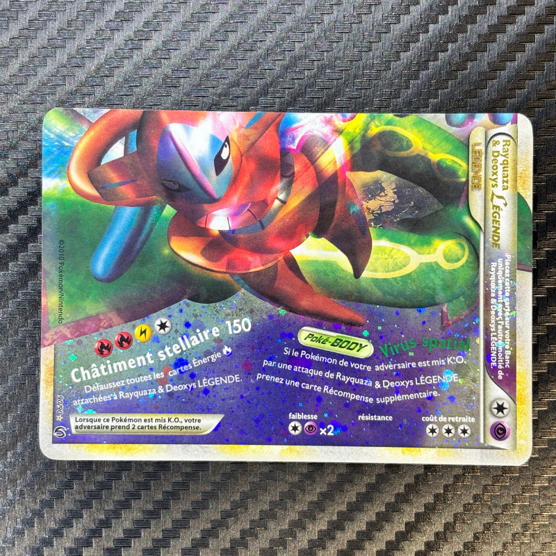 Rayquaza et Deoxys 90/90 – Indomptable - EXC+