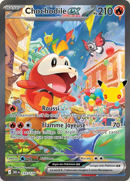 Chochodile ex 147/128 30ème anniversaire