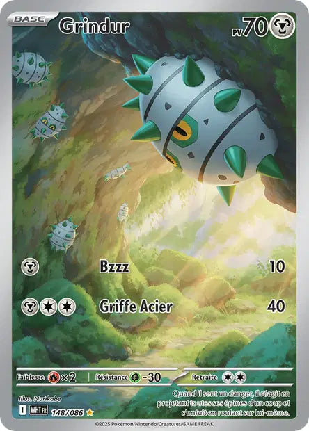 Grindur 148/086  - Flamme blanche