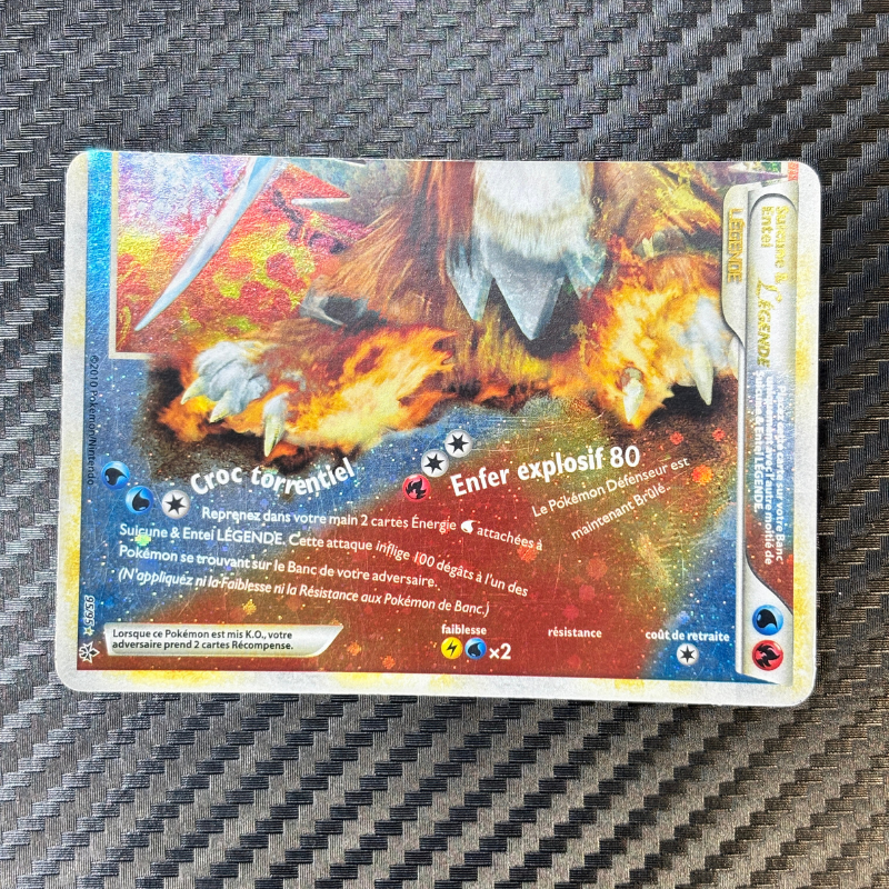 Suicune & Entei 95/95 - Déchainement -EXC+