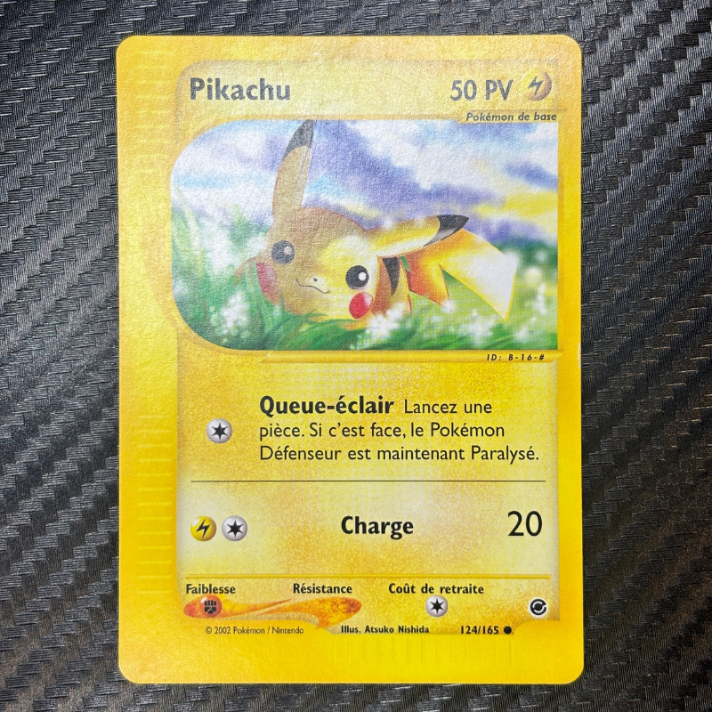 Pikachu 124/165 - Expédition - EXC