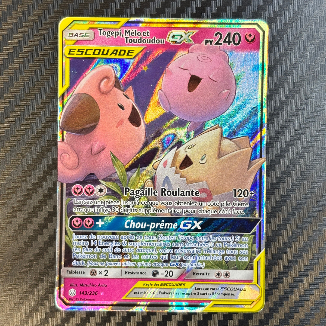 Togepi, Melo et Toudoudou 142/236 Eclipse cosmique - MINT