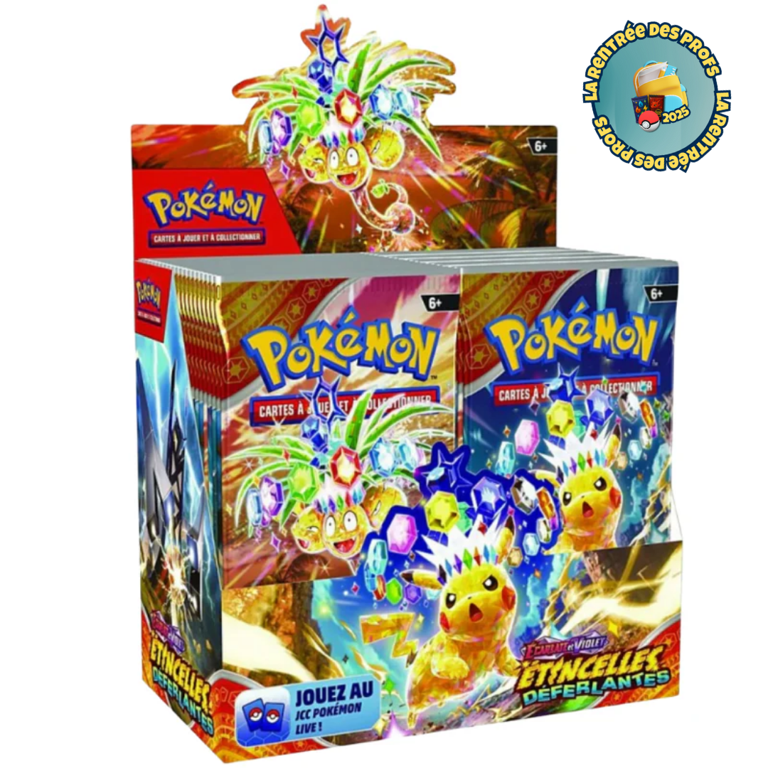 Display Pokémon EV08 Étincelles Déferlantes – 36 Boosters Scellés [FR]