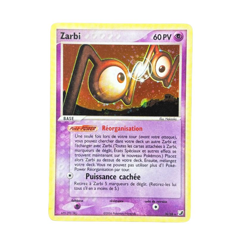 Zarbi N N/28 - Forces cachées - MINT