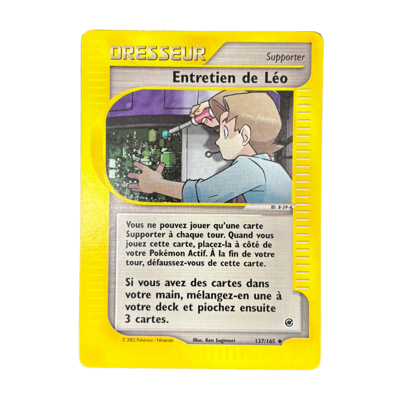 Entretien de Léo 137/165 - Expédition