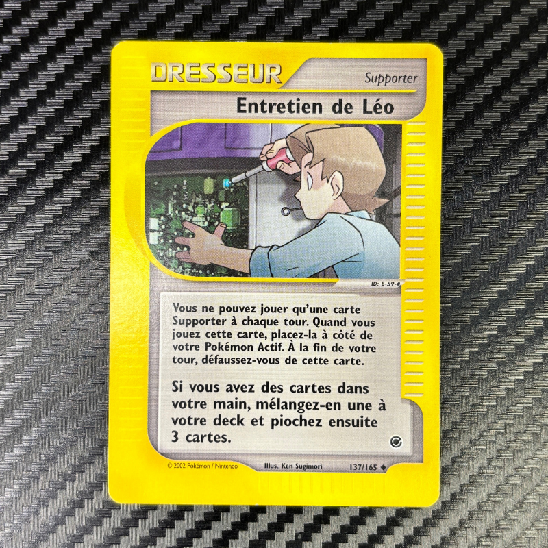 Entretien de Léo 137/165 - Expédition