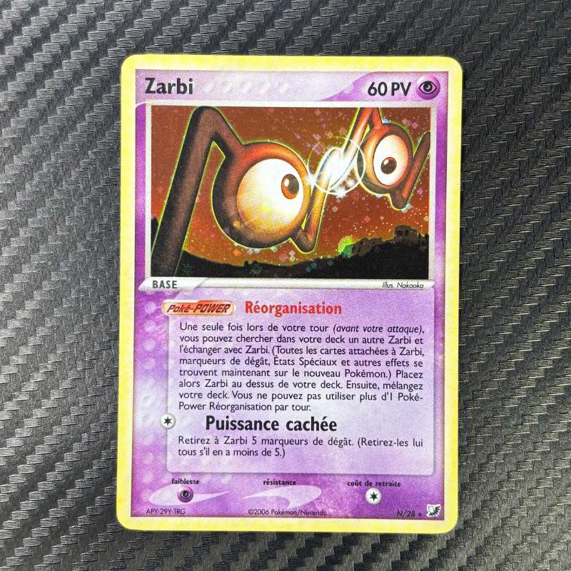 Zarbi N N/28 - Forces cachées - MINT