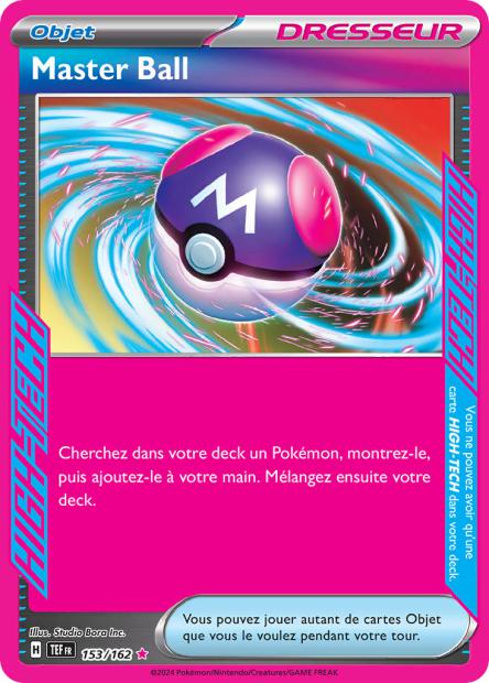 Master Ball 153/162 - Forces Temporelles