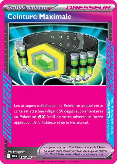 Ceinture Maximale 154/162 - Forces Temporelles