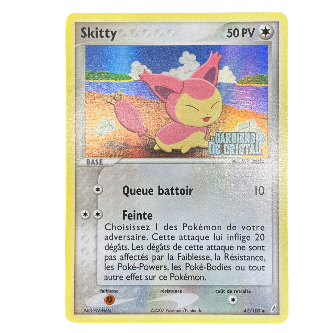 Skitty 41/100 Gardiens de cristal - EXC+