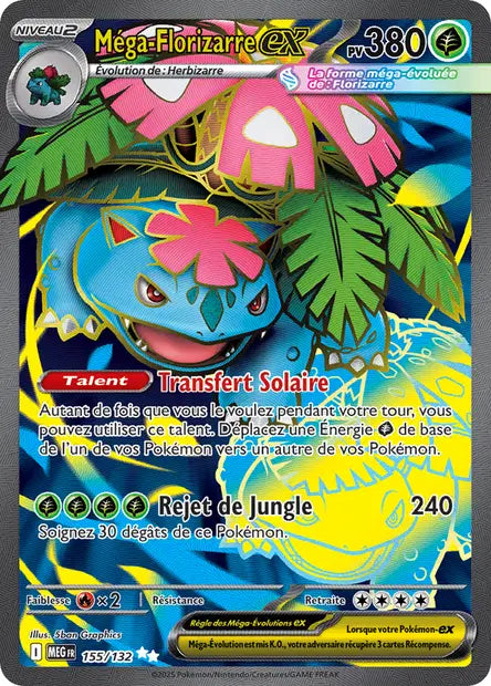 Méga-Florizarre ex 155/132 Méga-évolution